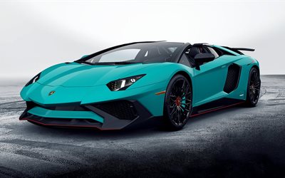 Lamborghini'nin, aventador, lamborghini, roadster, 2017, lp750-4, araba