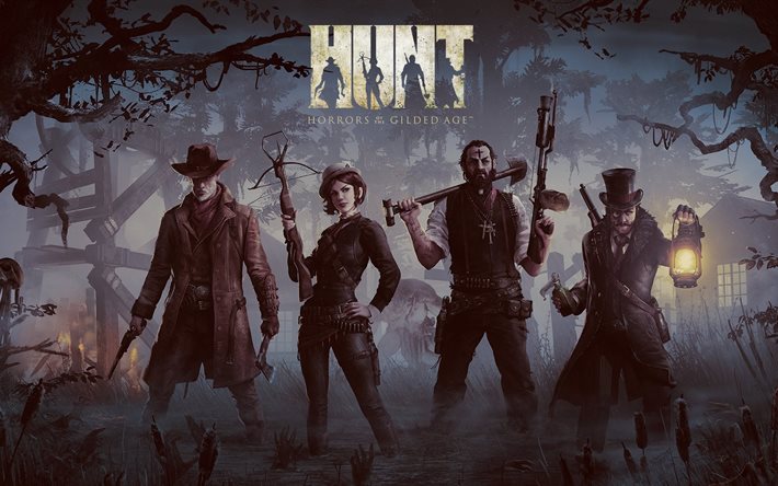 poster, 2014, video game, hunt