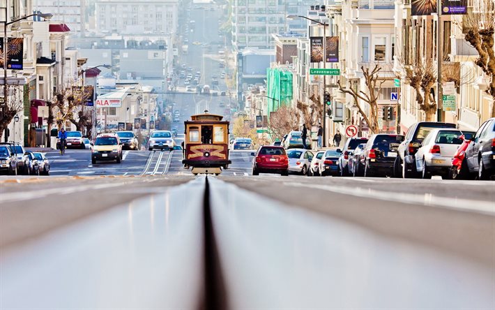 street, san francisco, makine, ca, california city, Kaliforniya, ABD sokak