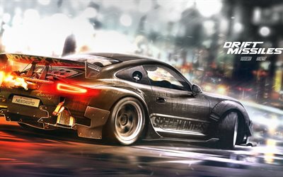 ghost games, porsche 911, ps4, racing, 2015, video game, xbox one