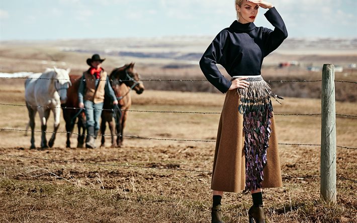 photoshoot, 2014, jessica stem, journal, jessica stam, holts, top model, ranch, horses