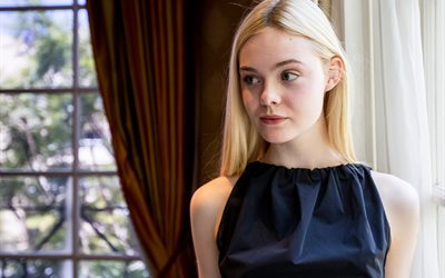 the film, maleficent, press conference, elle fanning, 2014, actress