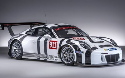 2016, porsche, el 911, deportes, gt3, raza