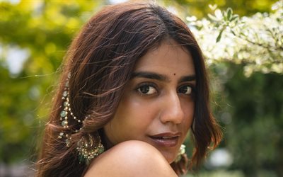 Priya Varrier, 4k, indian celebrity, Bollywood, movie stars, portrait, pictures with Priya Varrier, popular actress, indian actress, Priya Varrier photoshoot
