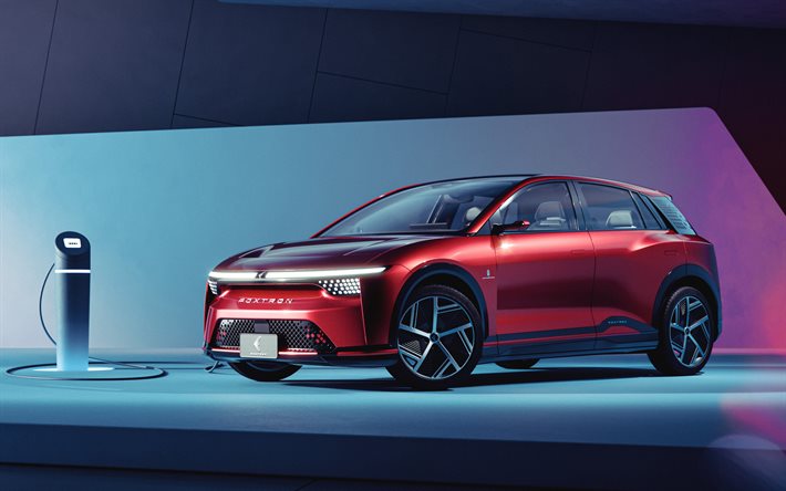 foxtron モデル b, 4k, 電気自動車, 2022年車, 車の充電, 2022 フォックストロン モデル b, 中国車, フォックストロン