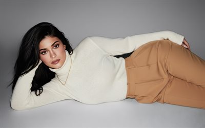 4k, kylie jenner, güzellik, fotoğraf çekimini gözden geçirir, amerikalı ünlü, esmer kadın, film yıldızları, amerikalı aktris, kylie kristen jenner, jenner kardeşler, kylie jenner'ın fotoğraf çekimi