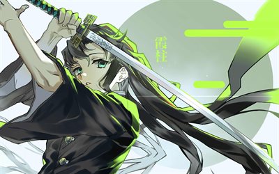 tokito muichiro, asesino de demonios, kimetsu no yaiba, manga japonés, personajes de anime, personajes del cazador de demonios, personaje muichiro tokito, muichiro tokito demon slayer