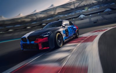 2026, bmw m2 rennen, 4k, frontansicht, äußerlich, bmw m motorsport, bmw m2 racing  version, bmw m2  tuning, bmw m2, deutsche autos, bmw