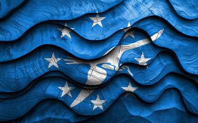 4k, bandera de corpus christi, ciudades estadounidenses, banderas de ondas 3d de madera, día de corpus christi, eeuu, bandera de madera de corpus christi, corpus christi texas, corpus cristi