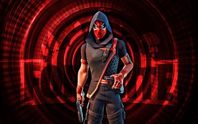 serpiente callejera fortnite, 4k, fondo espiral rojo, fortnita, creativo, piel de serpiente callejera, piel de serpiente de la calle fortnite, serpiente callejera, personajes de fortnite
