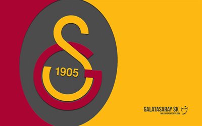 galatasaray sk logosu, 4k, bordo sarı arka plan, karbon sanatı, galatasaray sk amblemi, türk futbol kulübü, süper lig, türkiye, galatasaray sk, futbol, galatasaray