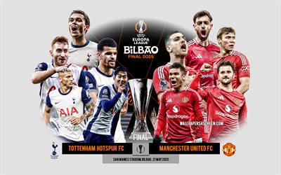 tottenham hotspur vs manchester united fc, 2025, 4k, 2025 uefa europa ligi, son, tottenham hotspur, manchester united fc, futbol maçı, tottenham vs manchester united, futbol, europa ligi, uefa, önizleme maçı