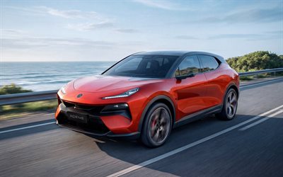 Lotus Eletre For Me Hybrid EV SE, 4k, road, 2026 cars, motion blur, Type 132, Lotus For Me, 2026 Lotus Eletre For Me, british cars, Lotus