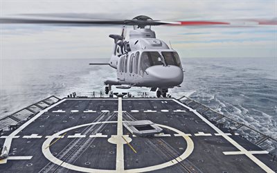 bell 525 relentless, 4k, multipurpose helikoptrar, civil luftfart, grå helikopter, luftfart, bell, bilder med helikopter, flygande helikoptrar
