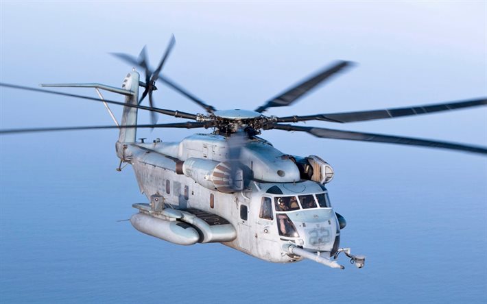 Sikorsky CH-53K King Stallion, 4k, US Air Force, US army, military transport helicopter, Sikorsky Aircraft, CH-53K King Stallion, Sikorsky, aircraft