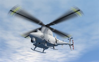 MQ-8 Fire Scout, US Air Force, US army, unmanned helicopters, Northrop Grumman, aircraft, unmanned aerial vehicles, flying helicopters