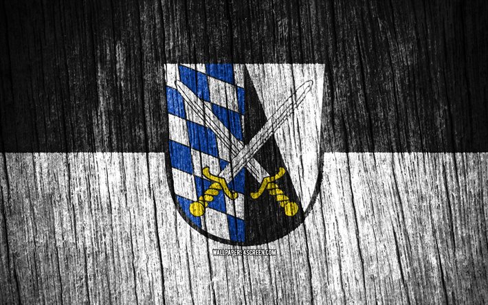 4k, bandera de abensberg, día de abensberg, ciudades alemanas, banderas de textura de madera, ciudades de alemania, abensberg, alemania