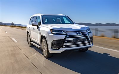 lexus lx500d, 4k, strada, 2025 auto, au spec, suv, white lexus lx, 2025 lexus lx, auto giapponesi, lexus lx, lexus