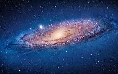 andrômeda, a galáxia de andrômeda, espaço