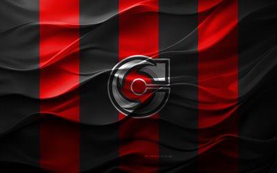 4k, Cincinnati Cyclones logo, red black 3D background, Cincinnati Cyclones emblem, ECHL, American hockey team, Cincinnati Cyclones flag, 3D texture, Cincinnati Cyclones, hockey, USA