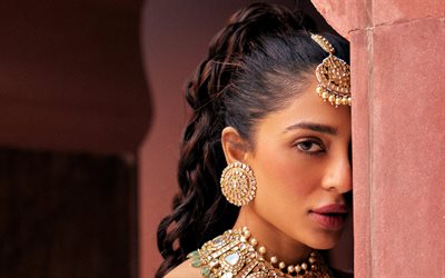 sobhita dhulipala, 4k, retrato, atriz indiana, bollywood, estrelas de cinema, fotos com sobhita dhulipala, atriz popular, celebridade indiana, photoshoot de sobhita dhulipala