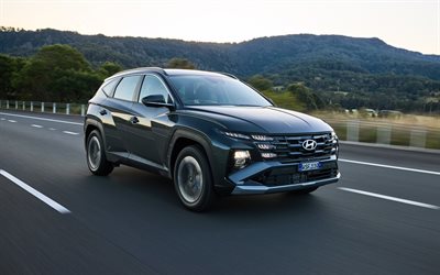 4k, hyundai tucson hybrid, autobahn, crossovers, 2024 autos, nx4, au spec, 2024 hyundai tucson, koreanische autos, hyundai