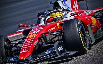 Lewis Hamilton, Ferrari SF-26, 4k, close-up, Formula 1, 2026 cars, racing cars, F1, Formula One, SF-26, Ferrari, 2026 F1 racing cars, 2026 Formula One World Championship, Scuderia Ferrari, 2026 Ferrari SF-26, Lewis Hamilton SF-26