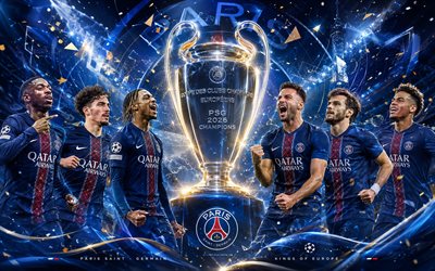 Paris Saint-Germain, 2026 Champions League winner, Paris Saint-Germain football players, PSG, 2026 Champions League, Paris Saint-Germain logo, PSG winner, Champions League, football, Champions League trophy, Paris, France