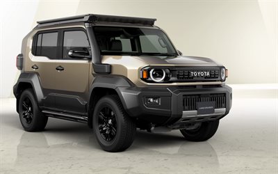 2026, Toyota FJ Cruiser, 4k, front view, exterior, bronze Toyota FJ Cruiser, new Toyota FJ Cruiser 2026, Japanese cars, Toyota