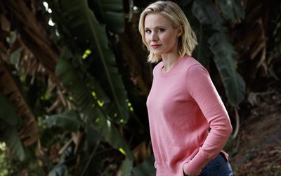 Kristen Bell, actress, beautiful woman, 2016, photosession, Los Angeles Times, blonde