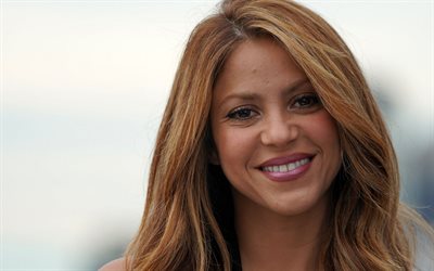 Shakira, portrait, Colombian singer, smile, photoshoot, world star, Shakira Isabel Mebarak Ripoll, popular singers