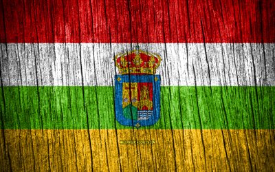 4k, bandera de la rioja, día de la rioja, provincias españolas, banderas de textura de madera, provincias de españa, la rioja, españa