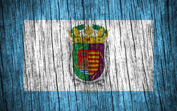 4k, bandera de málaga, día de málaga, provincias españolas, banderas de textura de madera, provincias de españa, málaga, españa