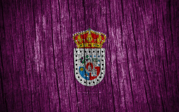4k, drapeau de soria, jour de soria, provinces espagnoles, drapeaux de texture en bois, provinces d espagne, soria, espagne