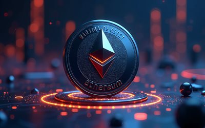 ethereum, 4k, eth, fondo tecnológico, logotipo de ethereum, moneda de ethereum, signo eth, criptomoneda, dinero electrónico, finanzas, emblema de ethereum