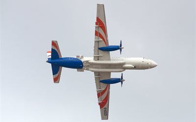 空, 平面, il-114, mac2015, 市民