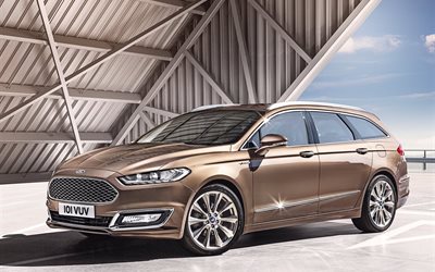mondeo, vignale, ford, vagn, 2016, ford mondeo