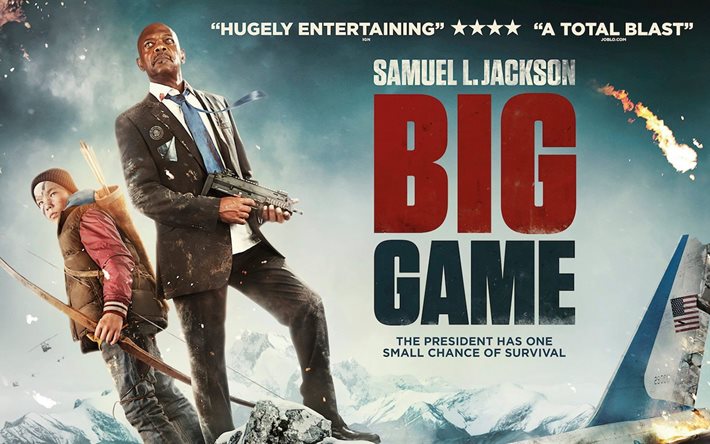 poster, big game, film 2015, azione, gioco di avventura