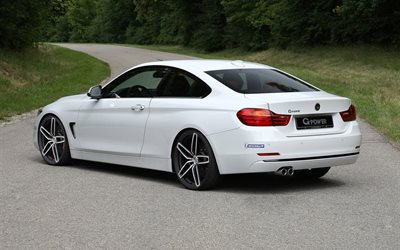 bmw, 435d, tuning, xdrive, 2015, g-power, f32, atelier, white