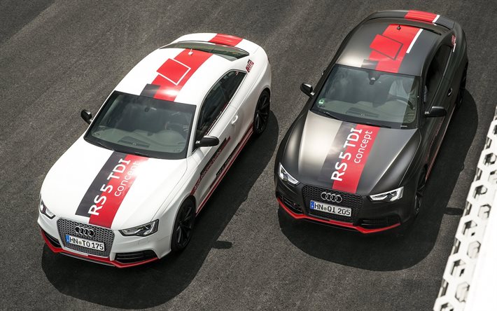 tdi, concept, track, pair, top view