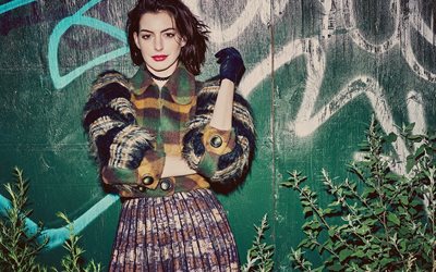 2015, refinery29, photo, anne hathaway, chanteuse, actrice, guy aroch