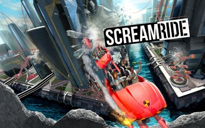 screamride, american racing, 2015, affisch, xbox one, xbox 360