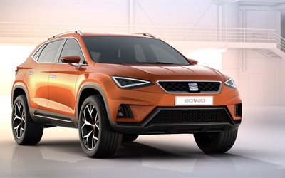 crossover, 2015, seat 20v20, front view, concept
