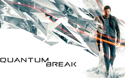 action, poster, 2016, shooter, game, quantum break, xbox one
