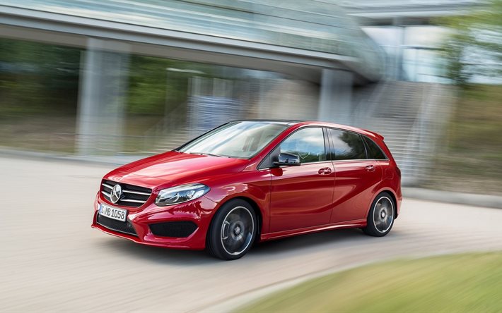 mercedes-benz, b class, 2015, b250, 4matic, amg, speed, line, color, red, jupiter