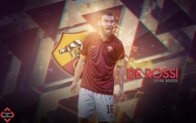 midfielder, 2015, fc roma, football