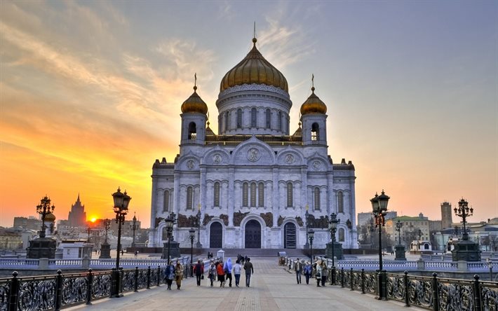 the church, moscow, russia