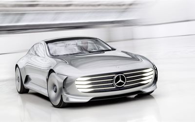 el prototipo, iaa, inteligente, concepto, mercedes-benz, año 2015, el coche, la aerodinámica