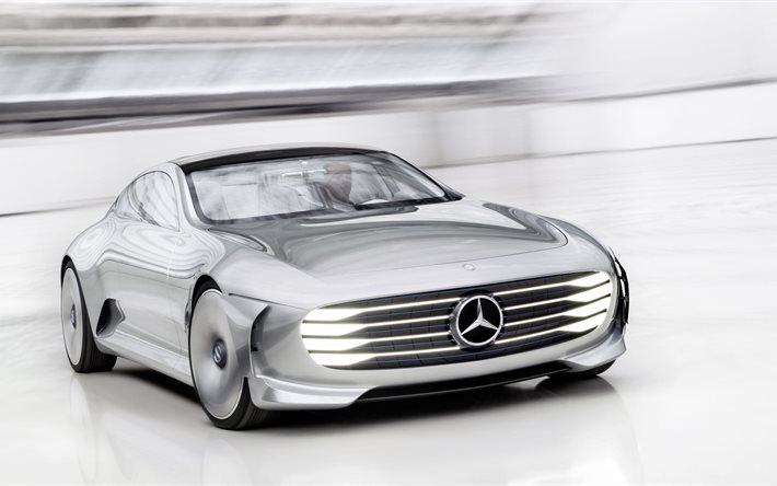 prototypen, iaa, intelligent, koncept, mercedes-benz, 2015, bil, aerodynamisk