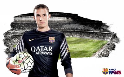 fc barcelona, jordi masip, 2015-2016, goalkeeper, barcelona